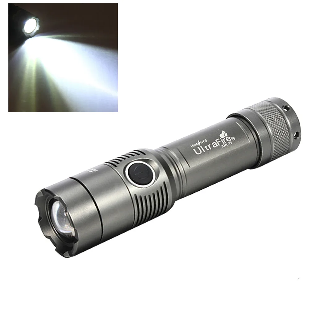 

3000LM XM-L T6 Led Flashlight 18650 Lantern Tactical Zoom Penlight Led Flashlights With 18650 Battery Torch New Outdoor Hot D#
