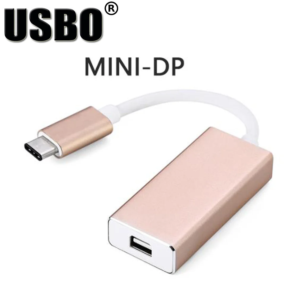 Высококачественный кабель для преобразования видео 0 1 м USB штекер Type C в VGA / HDMI DVI