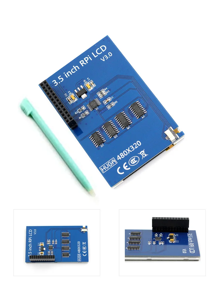 

Free Shipping 5pcs/lot 3.5 Raspberry pi2 LCD Screen 320*480 2/B+/B/A+ raspberry pi 2 LCD Screen Modules