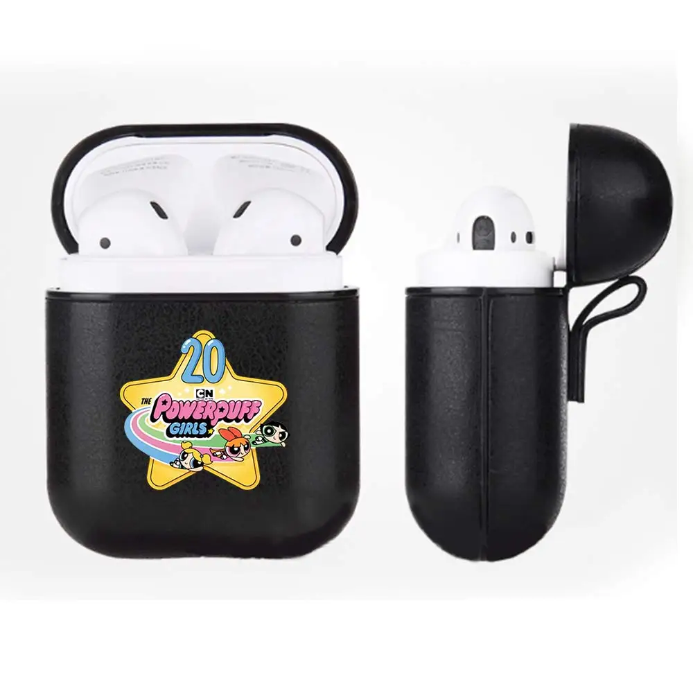 Powerpuff девушки цветут/пузыри/Buttercup кожа Bluetooth беспроводной Чехол для гарнитуры Apple