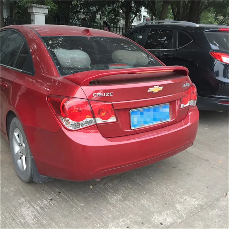 Для Chevrolet Cruze Спойлер ABS Материал заднего крыла первоклассника Цвет задний