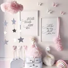 Скандинавские сетчатые тканевые облака с подвески в виде звезд украшениями для детской комнаты, украшения для комнаты для девочек, детская палатка, подвесной декор, реквизит для фотографий