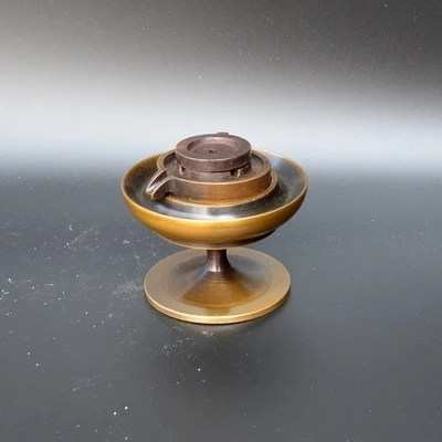 

Antique pure copper backwater incense burner for home.
