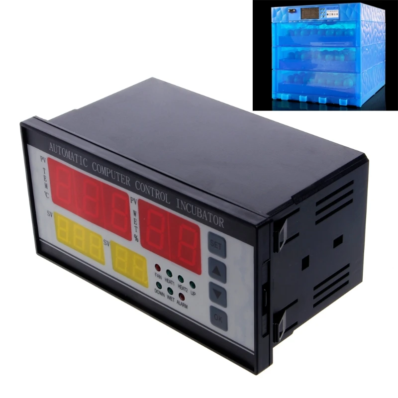 Автоматический инкубатор с 4 экранами контроллер температуры и влажности яиц