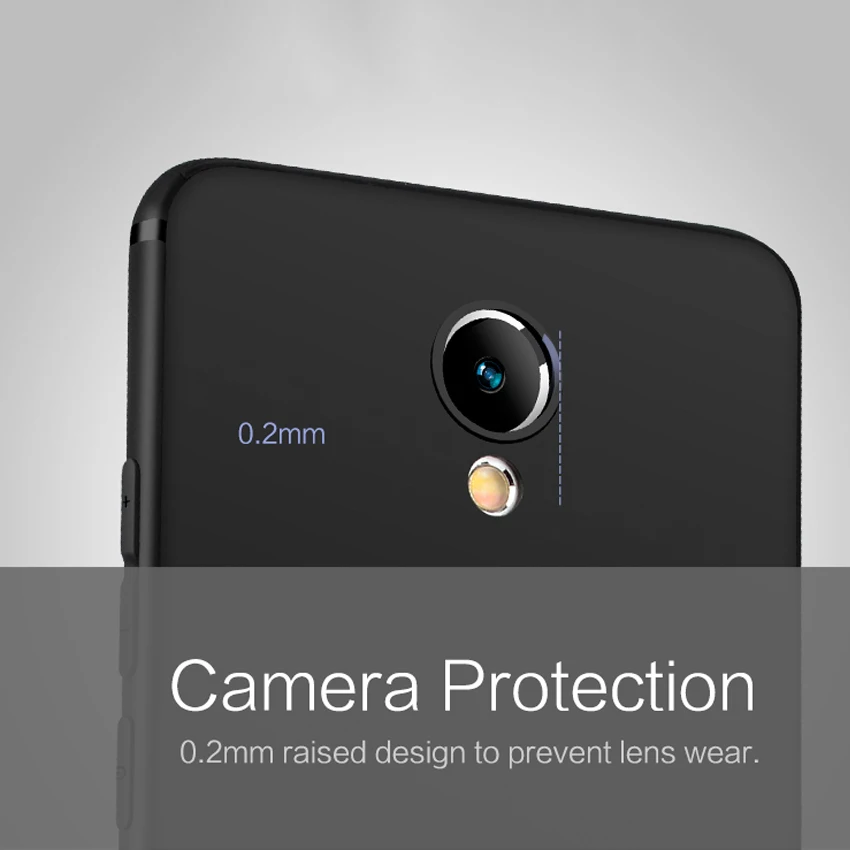 MLLSE случаях матовый мягкий силиконовый гель ТПУ Резиновая чехол для Meizu M5 M3 M6 Note Pro