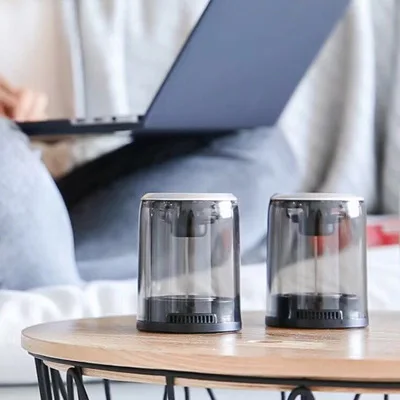 TWS-Air Box прозрачная магнитная муфта TWS Bluetooth 5,0 супер бас Высокое качество освещение беспроводной динамик