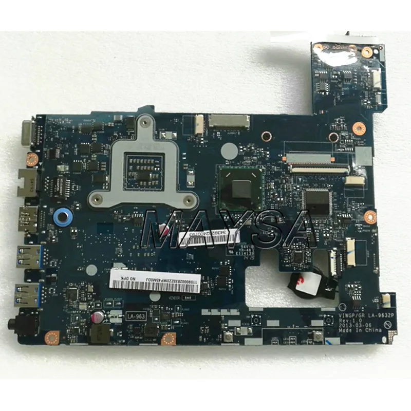G500 материнская плата DDR3 VIWGP/GR LA 9632P HM70 подходит для Lenovo ноутбука протестирована на