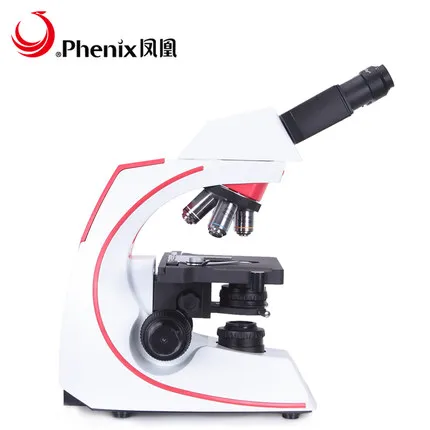 Phenix BMC500 серия 40X-1600X бесконечный план бинокулярный трубный Биологический микроскоп с светодиодный 1 Вт для медицинского лечения
