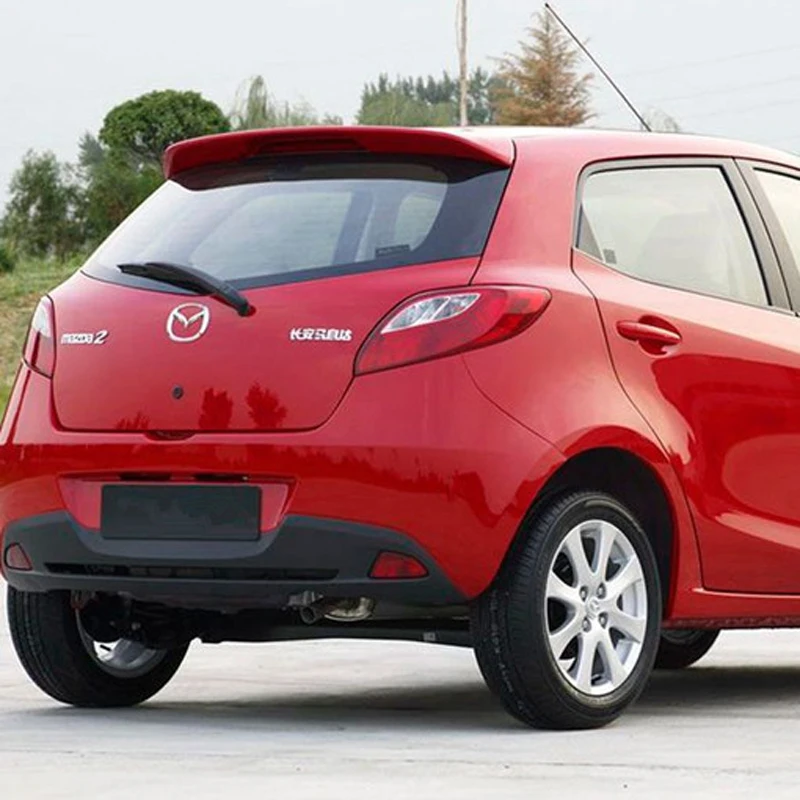 Спойлер для Mazda 2 спойлер высокого качества из АБС-пластика заднего крыла