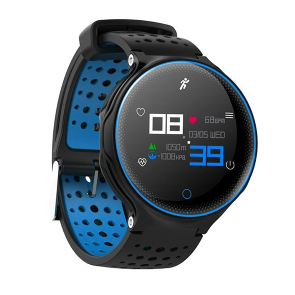 Водонепроницаемый Bluetooth вызов напоминание о частоте пульса монитор цветной