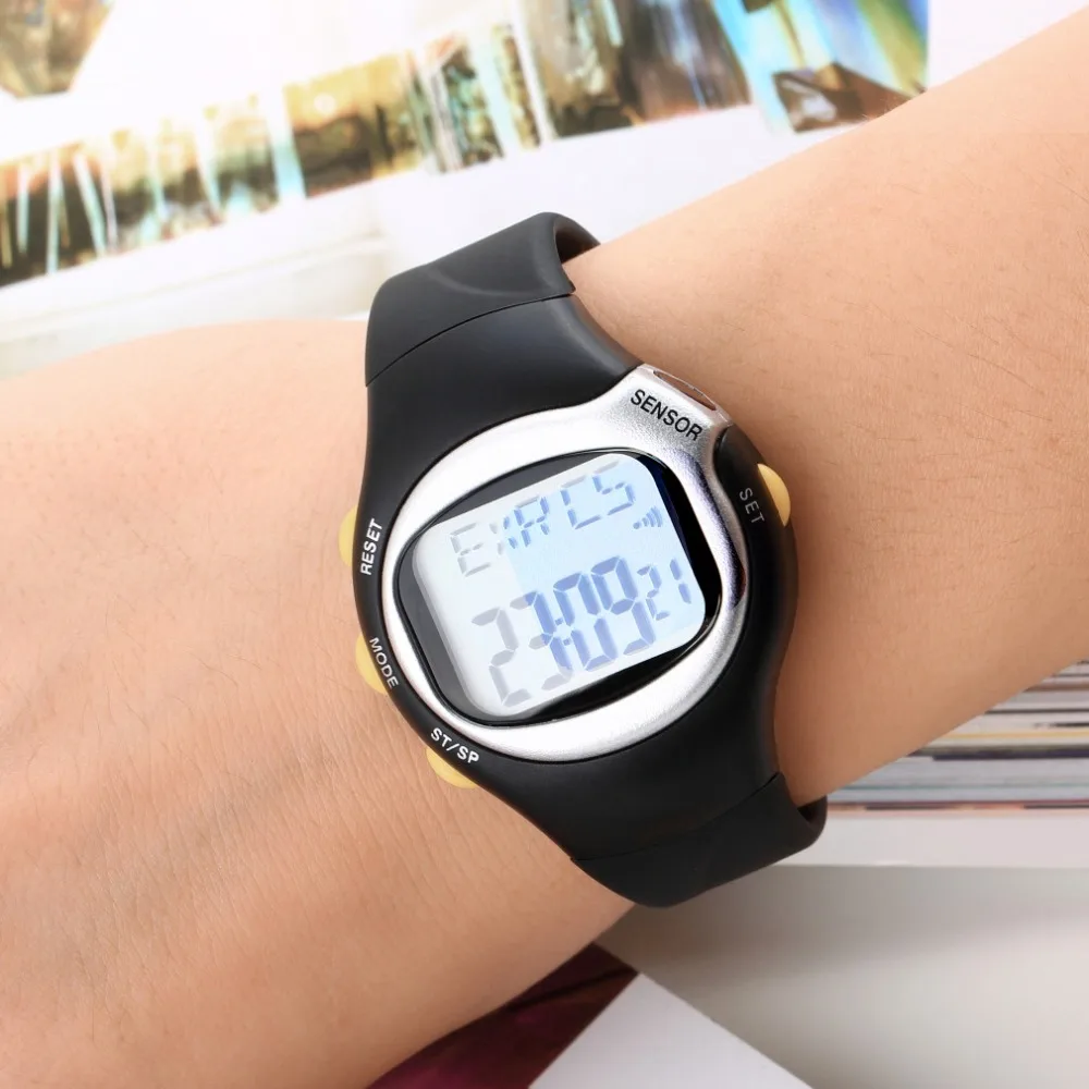 Цифровые наручные часы для занятий спортом в тренажерном зале фитнес-часы с