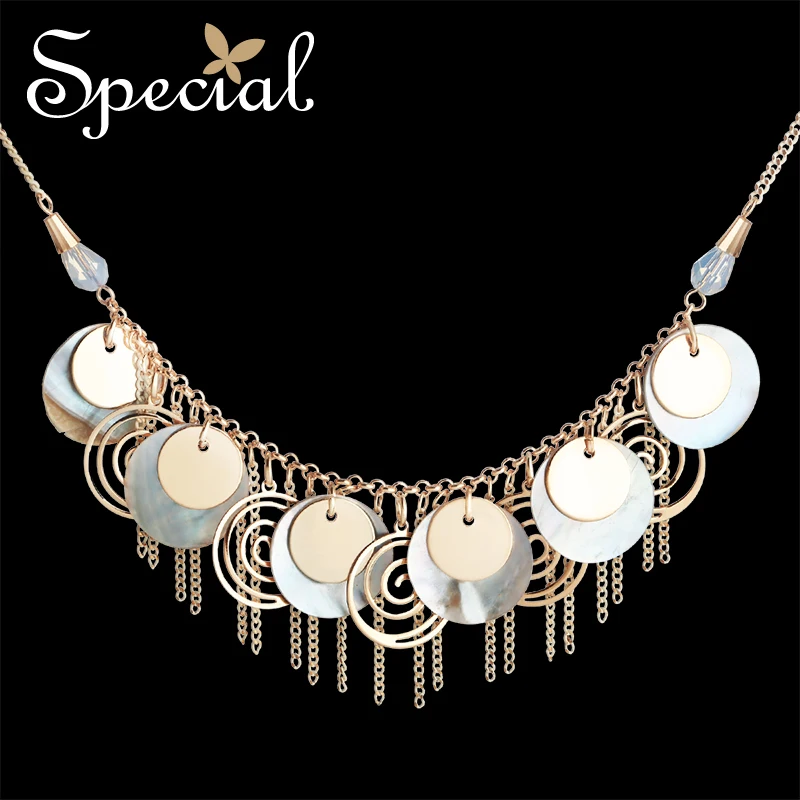 

The SPECIAL New Fashion euramerican choker necklace female shell short neck chain liquid Sussen chain time explorer,S2732N