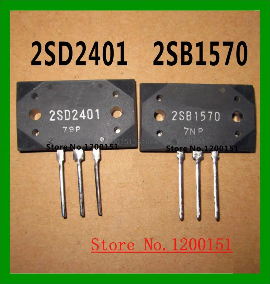 

2SB1570 2SD2401, TO-3PL