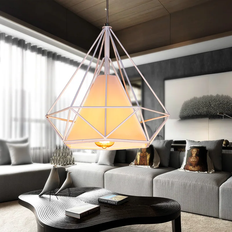 E27 Iron Clothes Pendant Lights Lamparas Colgantes Pendientes Suspension Luminaire Iluminacion Vintage Dining 16 | Лампы и освещение