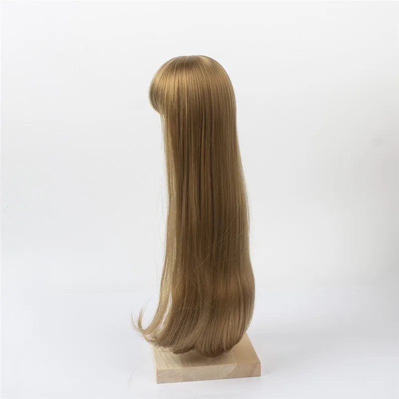 Высококачественный мягкий Шелковый парик для 1/3 1/4 1/6 BJD/SD куклы хаки коричневые парики