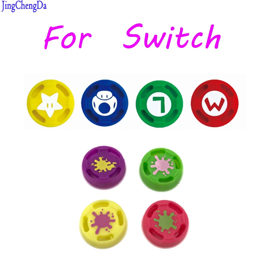 Силиконовые Джой Стик захват большим пальцем колпачки для Nintendo Switch Joy Con НС NX