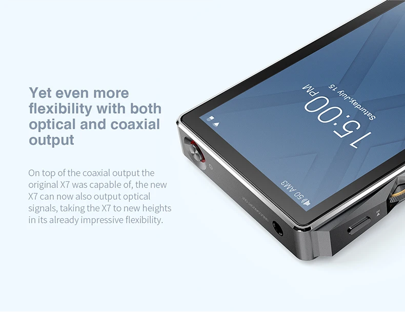 FiiO X7II с балакированным модулем AM3A Android, wifi Bluetooth 4,1 APTX без потерь DSD портативный музыкальный плеер, FiiO MP3 X7II