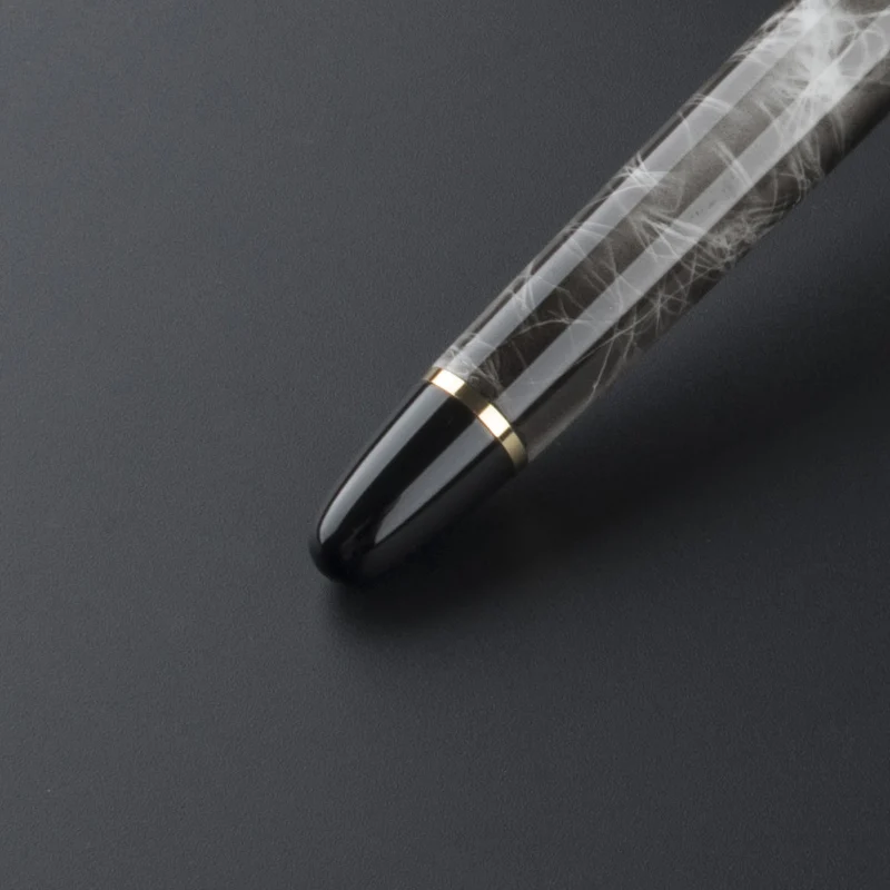 Ручка перьевая JINHAO X450 серого и золотого цвета Канцтовары для школы офиса| |