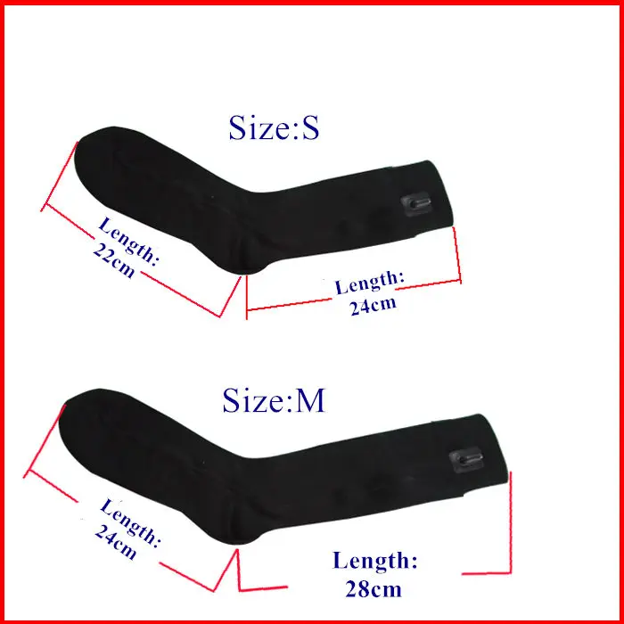 Носки хлопковые с подогревом 5 В 3 режима|heated socks|usb heated socksheat warmer |