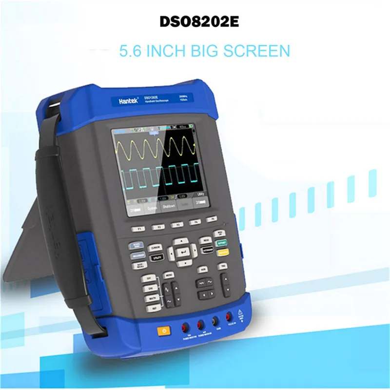 Hantek осциллограф DSO8202E Цифровой мультиметр 200 МГц 1GSa/S 5 6 дюймов TFT цветной ЖК