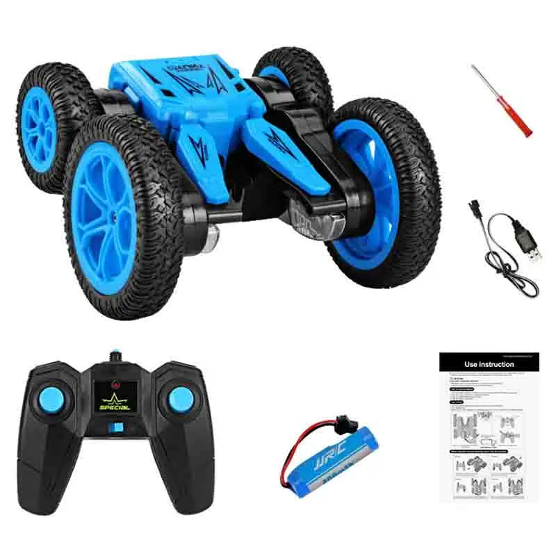 JJRC Q71 RC автомобили 2 4G двусторонний привод каскадер автомобиль RTR 360 градусов