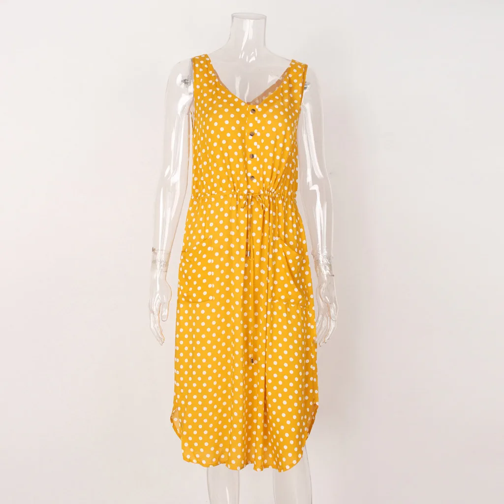 Женский винтажный весенне-летний бандажный сарафан в стиле бохо женские