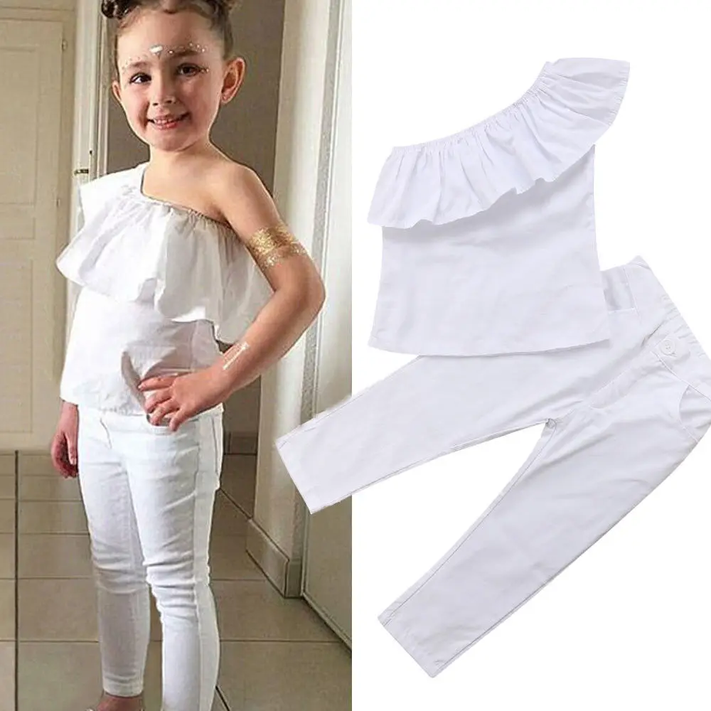 Новинка 2018 года модная детская одежда для маленьких девочек топ на бретелях с