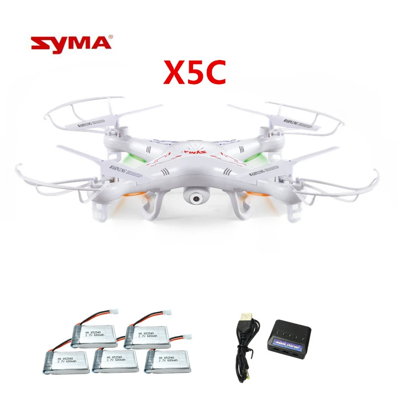 Syma X5C беспилотные летательные аппараты с Камера HD 2.0MP Квадрокоптер