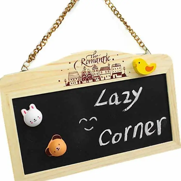 Настенная маленькая Двусторонняя доска для рисования мультяшная домашняя