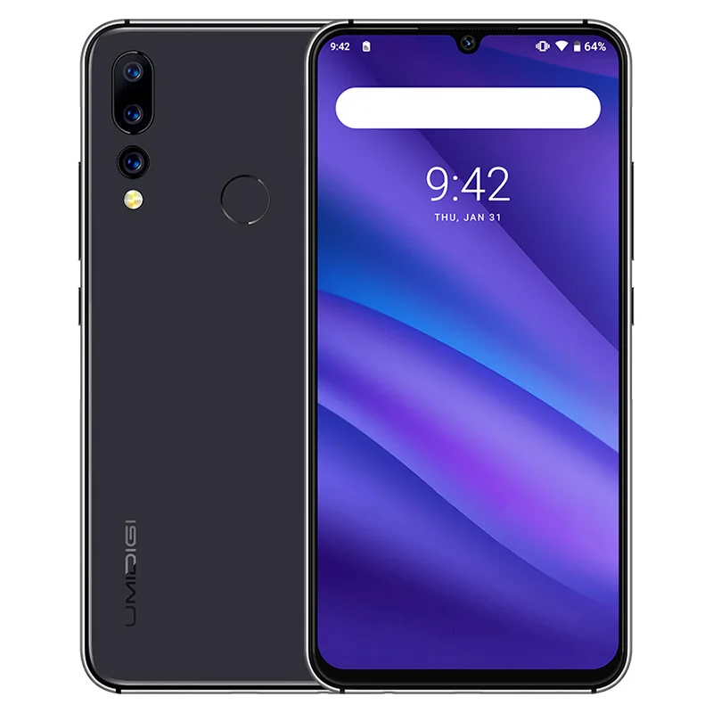 UMIDIGI A5 PRO 4G Phablet 6 3 дюймов Android 9 Helio P23 ARM Mali 4 Гб RAM 32 ГБ ROM 16 0 Мп + 8 МП 5 задняя камера