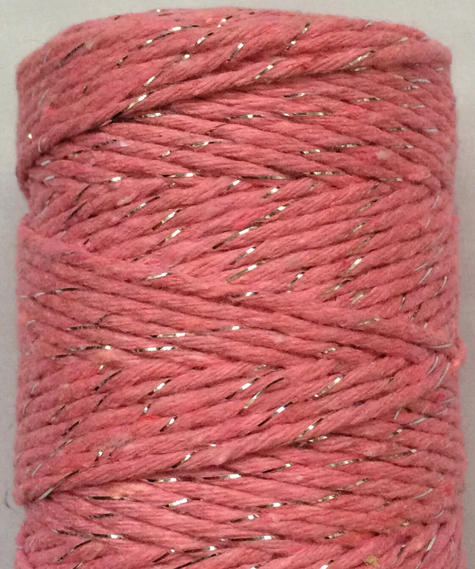 pink sliver 1 шт добавить все виды металлический хлопковый шпагат Бейкера для упаковки подарков(11 видов цветов), Золотой шпагат, металлическая катушка по EMS - Цвет: pink sliver
