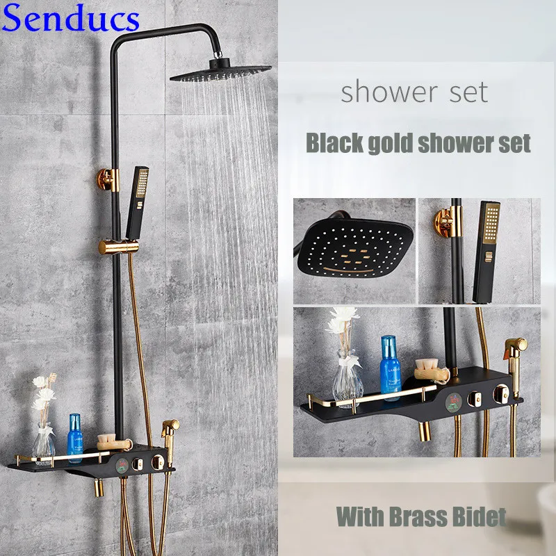 Насадка для душа 8 дюймов из АБС пластика|Душевая система| |