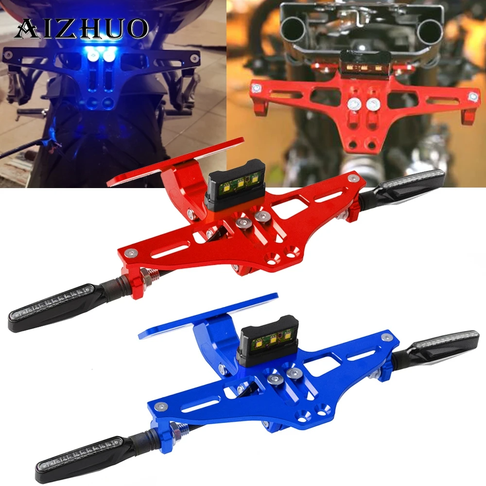 Держатель номерного знака для мотоцикла светодиодный держатель z 900 ybr 125 tnt forza300