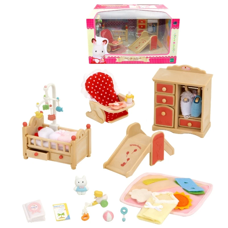 Sylvanian Families кукольный домик мебель аксессуары для детской спальни игровые сцены