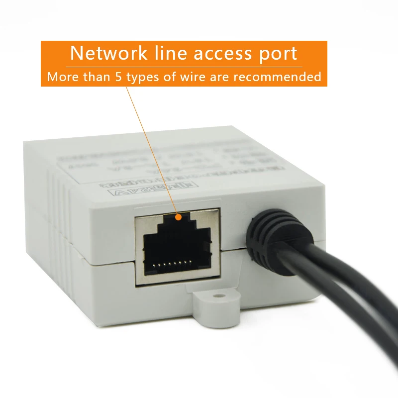 Камера Видеонаблюдения POE Splitter Стандартный 48 V превратить 12V2A источника питания