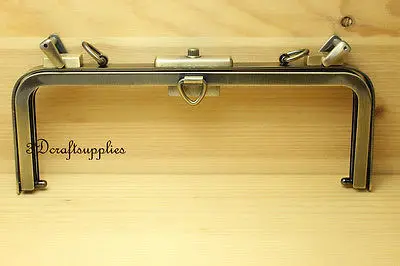 Металлическая рамка для кошелька клей на застежке зажим антибронзовый 9 дюймов X 5