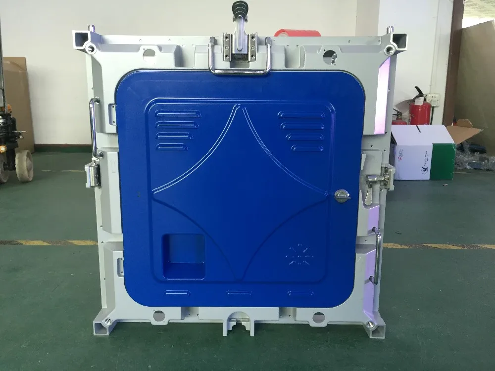 P4 RGB Крытый СВЕТОДИОДНЫЙ шкаф, 512X512 мм алюминиевый литой шкаф, P4 пустой шкаф