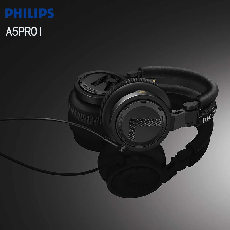 Профессиональные Оригинальные A5-PROI Наушники Philips, наушники с проводным шумоподавлением, DJ Monitor DBB, музыкальная гарнитура