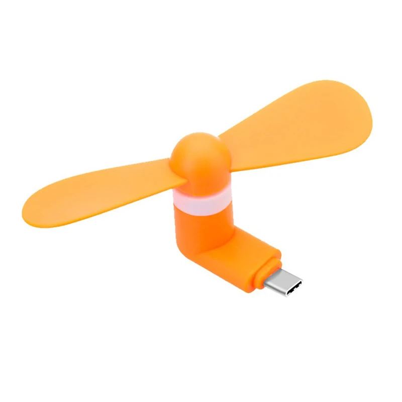 Тип C USB-C Гибкая мини Охлаждающие вентиляторы для samsung LG Oneplus Xiaomi Mi5 Mi5s MI4C huawei P9 P10 P20 P30 Тип-c разъем вентилятор