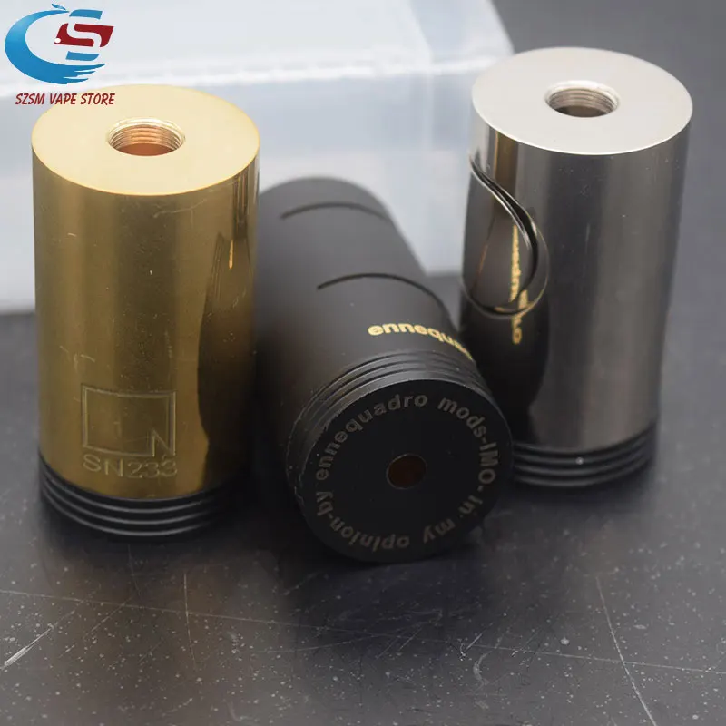 Моды ennequadro 18350 батарея Dvarw MTL RTA 22 мм механический мод VS Hellfire V6 Vape Corinne Mod подходит