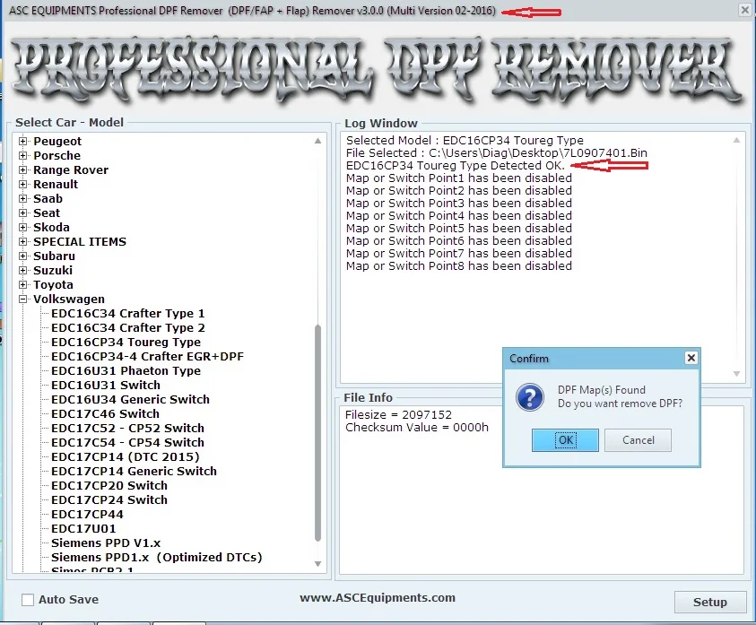 Профессиональный DPF EGR REMOVER 3 0 LAMBDA HOTSTART клапаном O2 DTC 2 программное обеспечение
