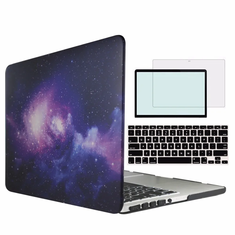 Чехол для ноутбука с принтом для MacBook Air Pro retina 11,6 12 13,3 15,4 дюймов для нового Mac Book 13 15 с сенсорной панелью+ чехол для клавиатуры+ подарок