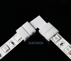 Светодиодные коннекторы RGB в форме L 6 шт./компл. 4 pin ширина ленты 10 мм 12 В 5050|rgb led