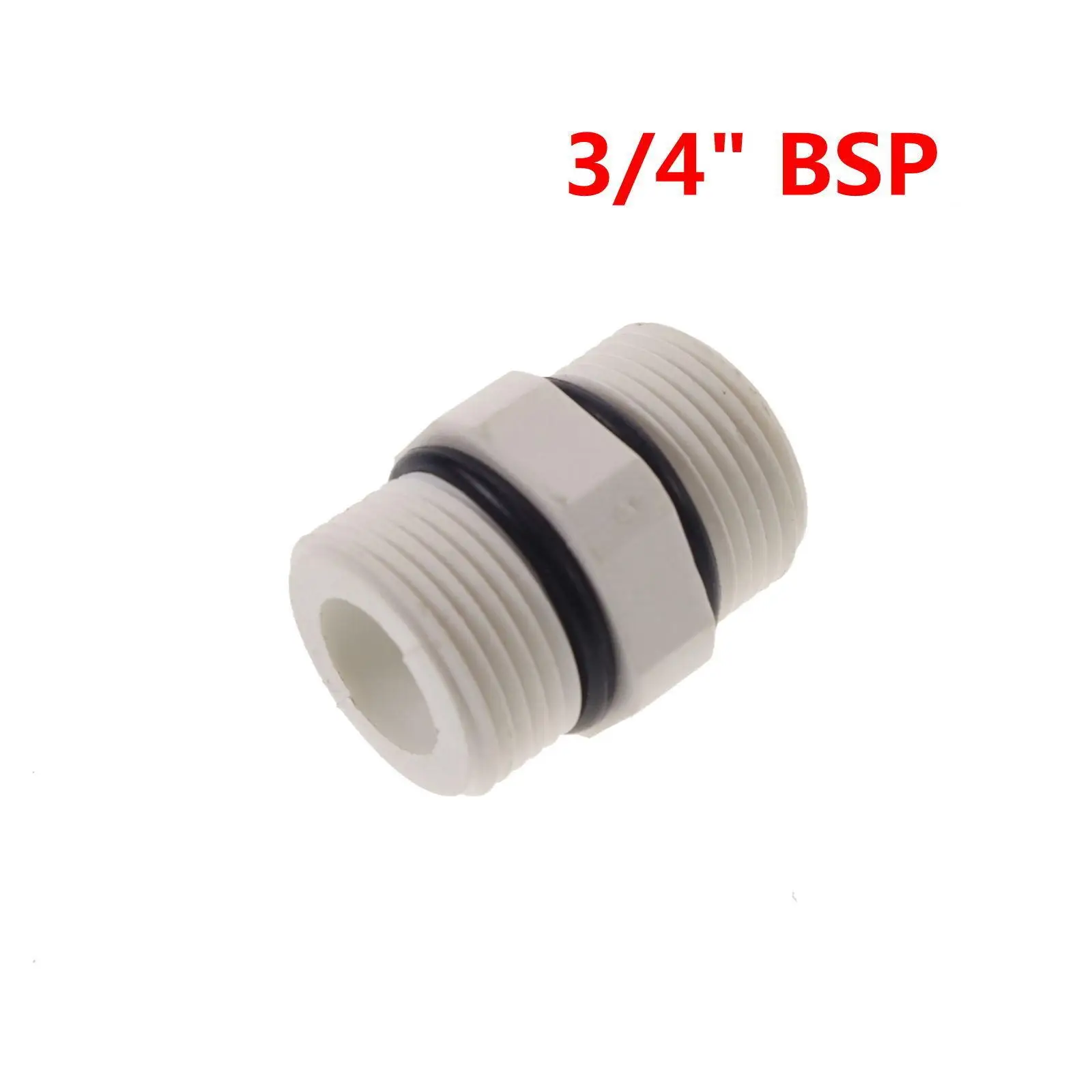 5 шт. 3/4 &quotBSP равно мужские прямые Пластик подключения установки воды при помощи