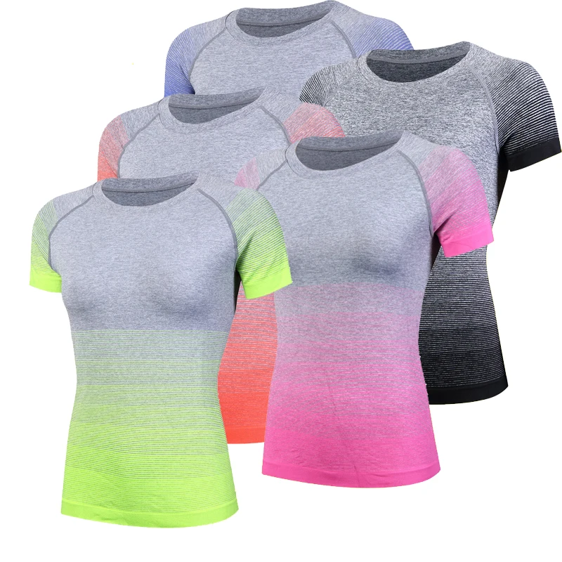 Для женщин Фитнес Повседневное футболка сжатия Колготки для новорождённых