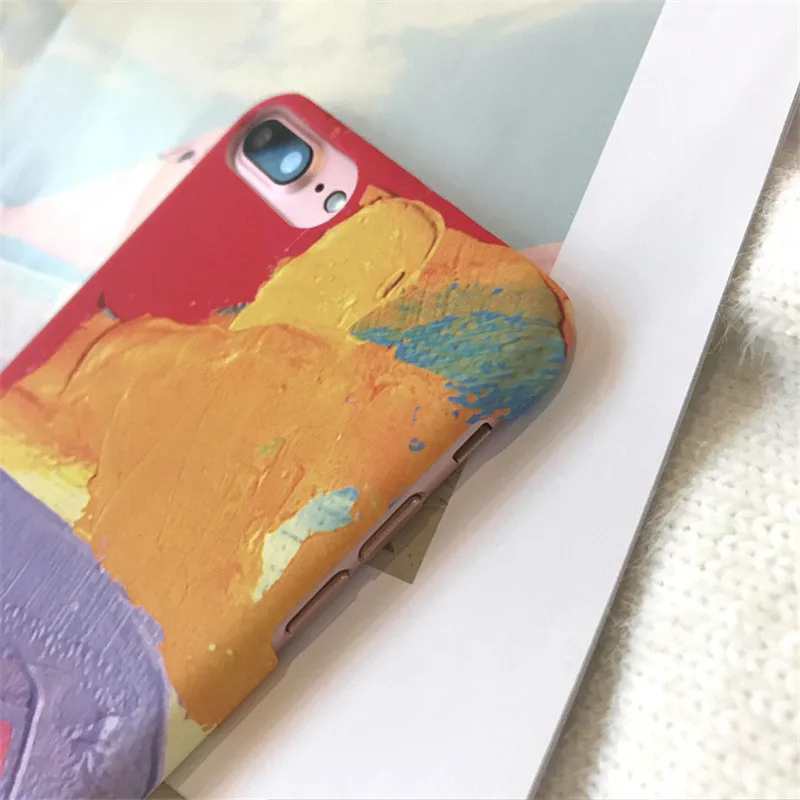 Graffiti Pink Hard Phone Case For iPhone 6 7 8 Plus Cover X XS 7Plus 8Plus s Cases Fundas Coque Capinha |