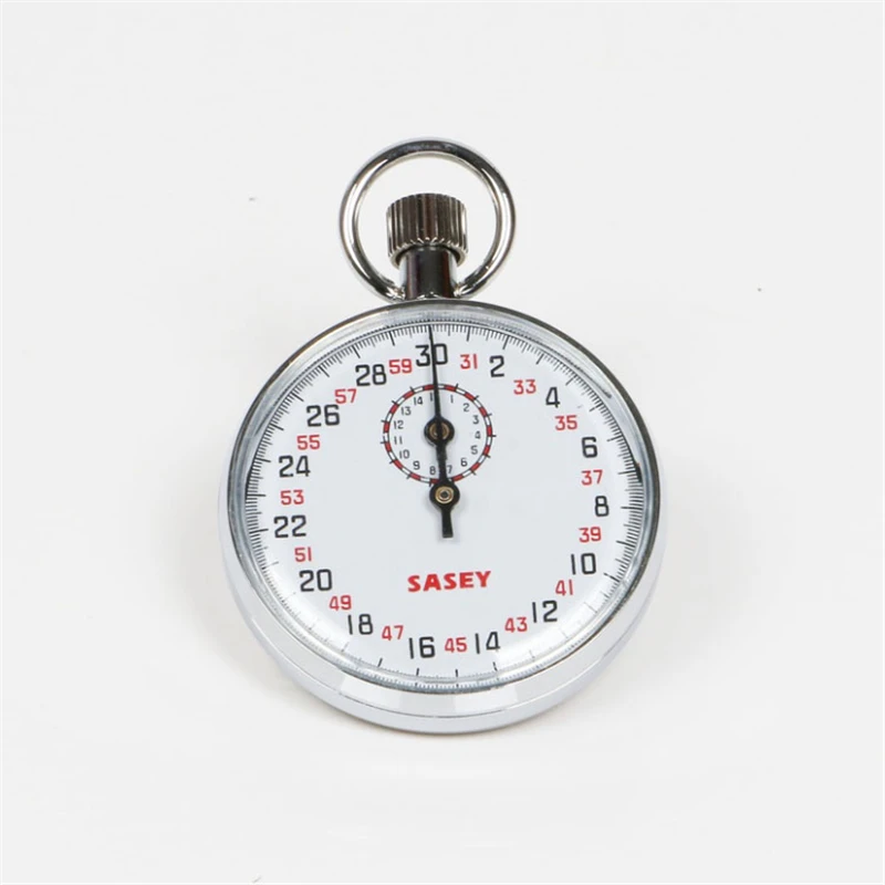 Механический Секундомер с остановом Цифровые Спортивные Хронограф обратного