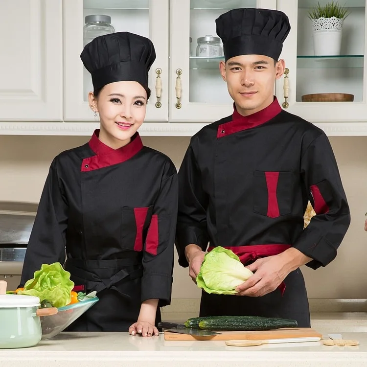 Новое поступление куртка шеф-повара одежда для кухни взрослых с длинными