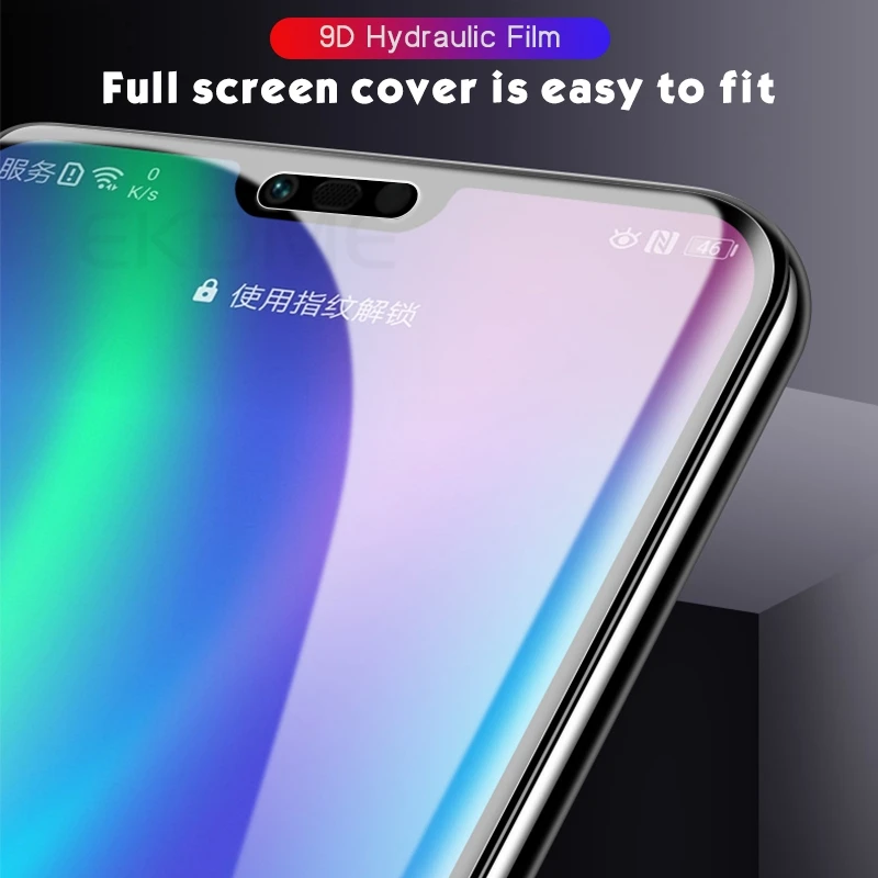 Мягкая защитная гидрогелевая пленка для Huawei Honor 10 Lite/V20/8C/Play/7C/7A Pro/7C/5 7 RU/9X Pro Y6/Y7