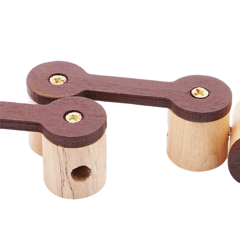 3D цепной пазл с замком Классическая деревянная игрушка для интеллекта